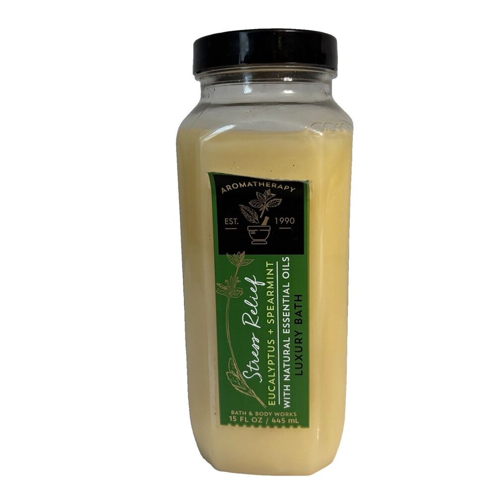 Bath & Body Works Aromatherapy Stress Relief Eucalyptus Spearmint Luxury Bath